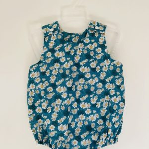 Barboteuse - Marguerite bleu