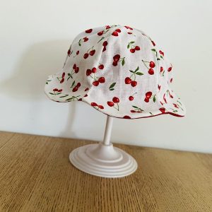 Chapeau - Cerise rouge - Uni rouge