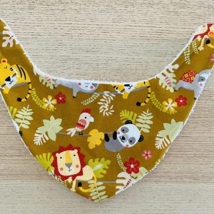 Bavoir bandana - Savane moutarde