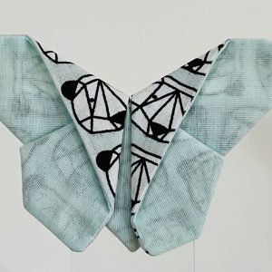 Barette papillon - Panda origami