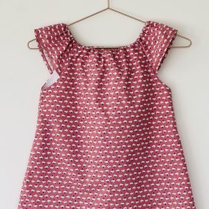Robe encolure élastique - Petits oiseaux